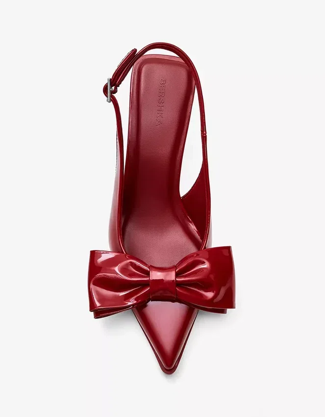 Bow Kitten-Heel Shoe – Heeled Shoes Bow Kitten-Heel Shoe – Heeled Shoes