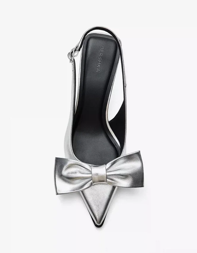Bow Kitten-Heel Shoe – Heeled Shoes Bow Kitten-Heel Shoe – Heeled Shoes