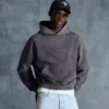 Boxy Fit Faded Hoodie – Sweatshirts & Hoodies