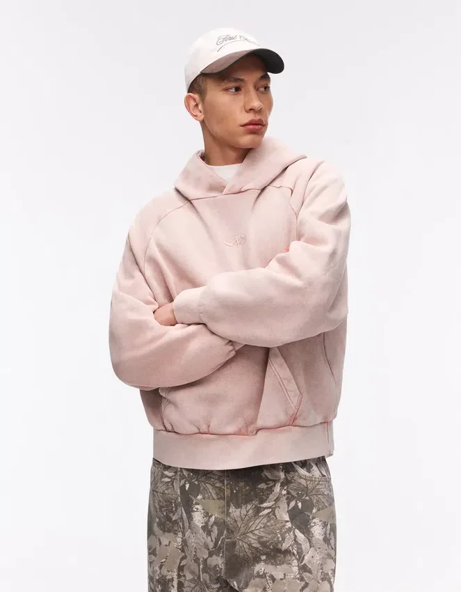 Boxy Fit Hooded Sweatshirt – Sweatshirts & Hoodies Boxy Fit Hooded Sweatshirt – Sweatshirts & Hoodies