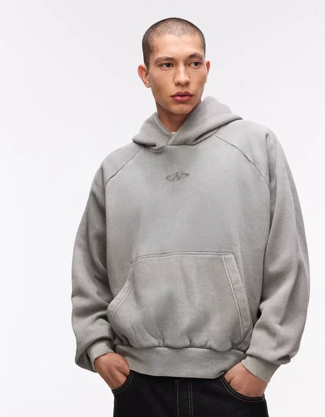 Boxy Fit Hooded Sweatshirt – Sweatshirts & Hoodies Boxy Fit Hooded Sweatshirt – Sweatshirts & Hoodies