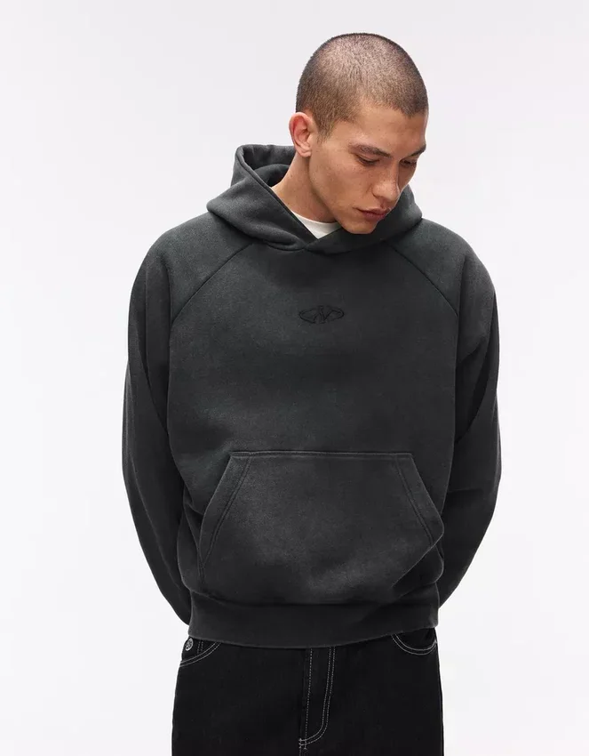 Boxy Fit Hooded Sweatshirt – Sweatshirts & Hoodies Boxy Fit Hooded Sweatshirt – Sweatshirts & Hoodies