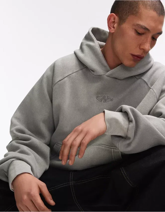 Boxy Fit Hooded Sweatshirt – Sweatshirts & Hoodies Boxy Fit Hooded Sweatshirt – Sweatshirts & Hoodies