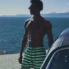 Boxy Fit Striped Swimming Trunks – Bershka Lovers Boxy Fit Striped Swimming Trunks – Bershka Lovers
