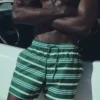 Boxy Fit Striped Swimming Trunks – Bershka Lovers Boxy Fit Striped Swimming Trunks – Bershka Lovers