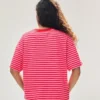 Boxy Fit Striped T-Shirt – T-Shirts Boxy Fit Striped T-Shirt – T-Shirts