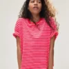 Boxy Fit Striped T-Shirt – T-Shirts Boxy Fit Striped T-Shirt – T-Shirts