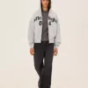 Boxy Fit Zip-Up Sweatshirt with Print – Sweatshirts & Hoodies Boxy Fit Zip-Up Sweatshirt with Print – Sweatshirts & Hoodies