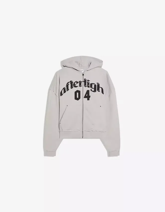 Boxy Fit Zip-Up Sweatshirt with Print – Sweatshirts & Hoodies Boxy Fit Zip-Up Sweatshirt with Print – Sweatshirts & Hoodies