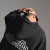 Boxy Fit Zip-Up Sweatshirt with Print – Sweatshirts & Hoodies – Men