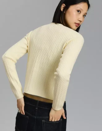 Braided Button-Up Cardigan – Sweaters and Cardigans