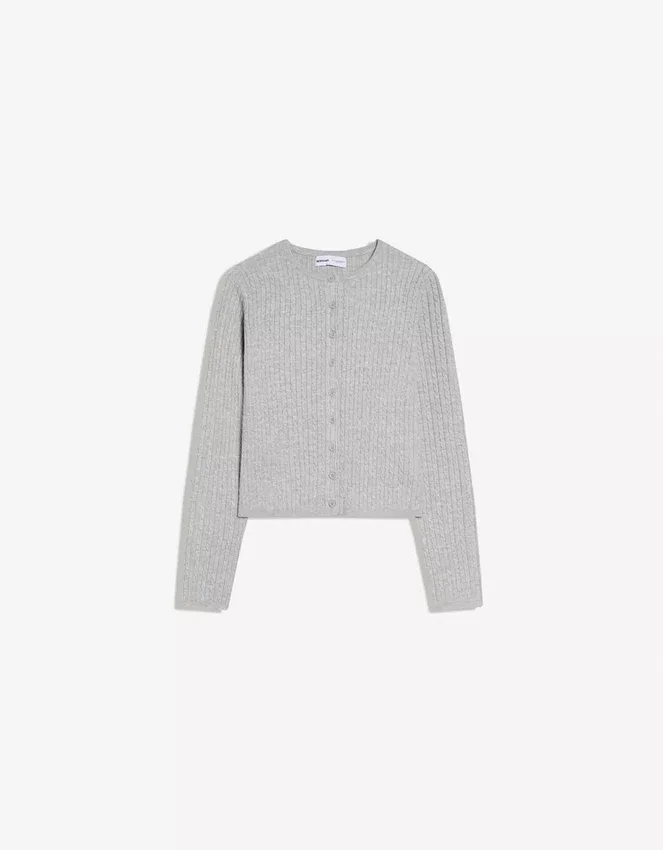 Braided Button-Up Cardigan – Sweaters and Cardigans Braided Button-Up Cardigan – Sweaters and Cardigans