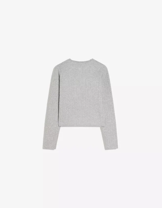 Braided Button-Up Cardigan – Sweaters and Cardigans Braided Button-Up Cardigan – Sweaters and Cardigans