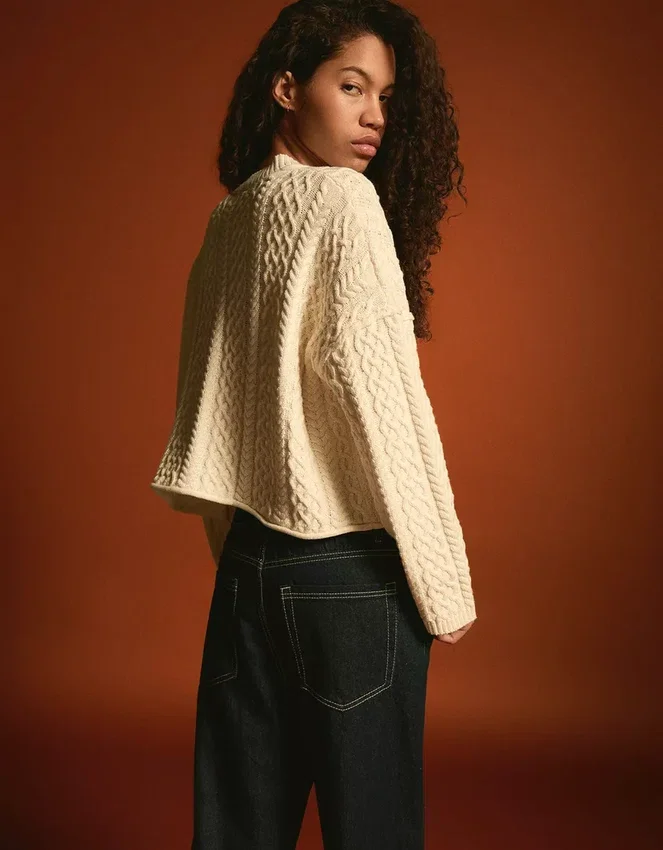 Braided Rustic Cardigan – Sweaters and Cardigans Braided Rustic Cardigan – Sweaters and Cardigans