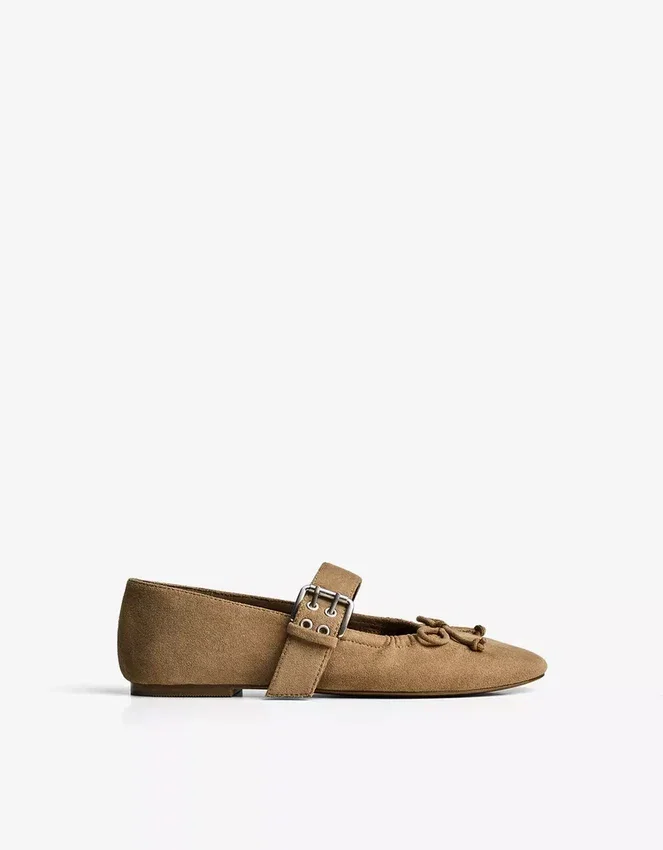 Buckle Ballerina Flat – Flat Shoes – Women Buckle Ballerina Flat – Flat Shoes – Women