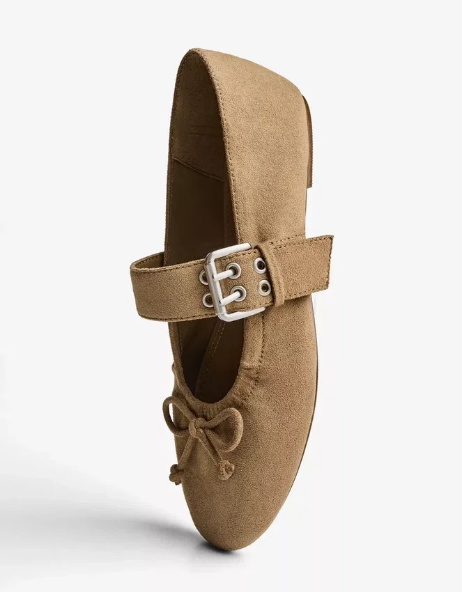 Buckle Ballerina Flat – Flat Shoes – Women Buckle Ballerina Flat – Flat Shoes – Women