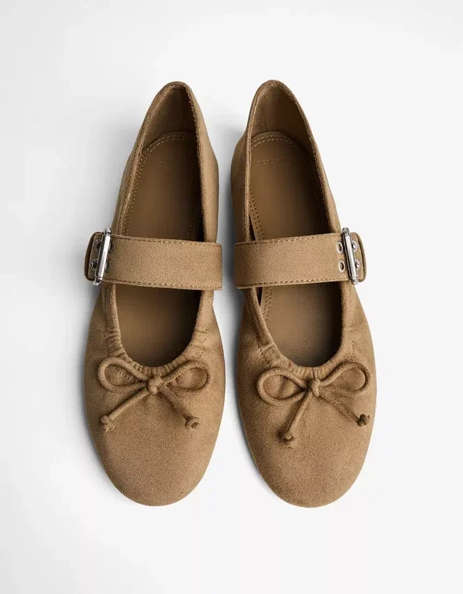 Buckle Ballerina Flat – Flat Shoes – Women Buckle Ballerina Flat – Flat Shoes – Women