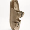 Buckled Flat Slider Sandals – Shoes Buckled Flat Slider Sandals – Shoes