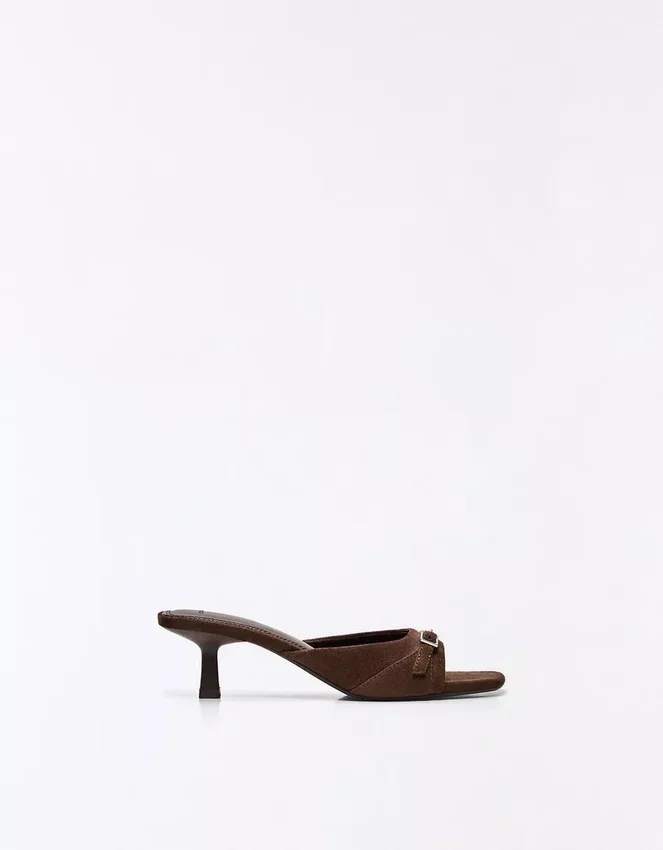 Buckled Heel Mules – Women Buckled Heel Mules – Women