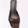 Buckled Heel Mules – Women Buckled Heel Mules – Women