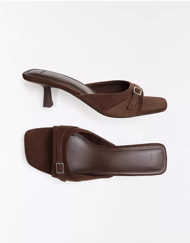 Buckled Heel Mules – Women Buckled Heel Mules – Women