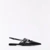 Buckled Slingback Ballet Flats – Flat Shoes