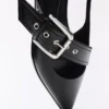 Buckled Slingback Ballet Flats – Flat Shoes