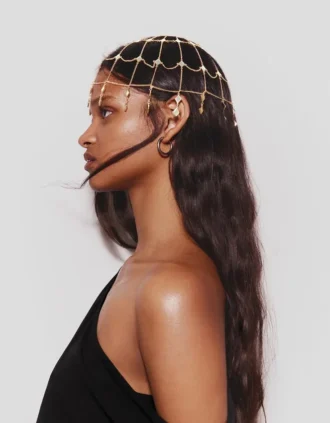 Chain and Mirror Fascinator