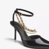 Chain Detail High-Heel Shoe – Heeled Shoes Chain Detail High-Heel Shoe – Heeled Shoes