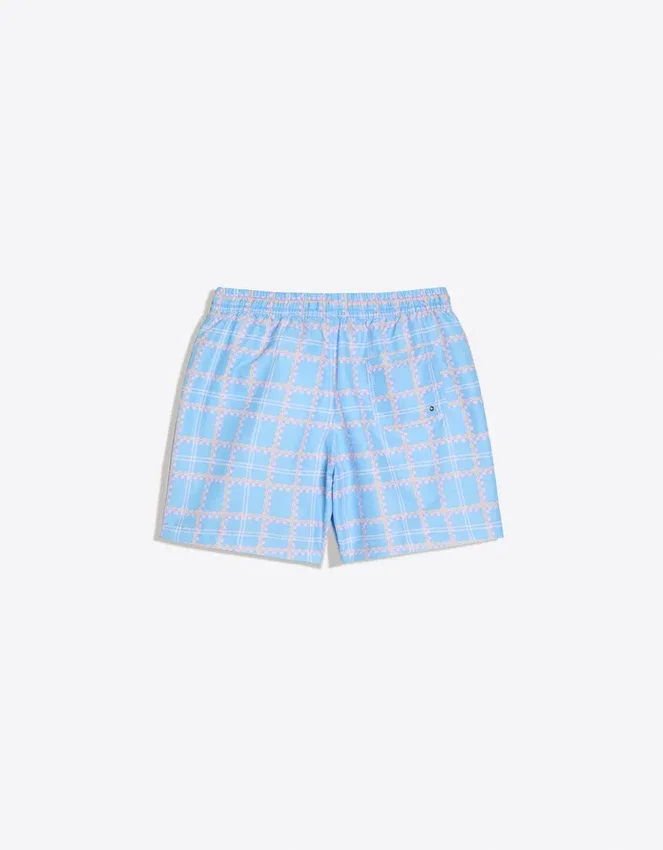 Check Print Swimming Trunks – Bershka Lovers Check Print Swimming Trunks – Bershka Lovers