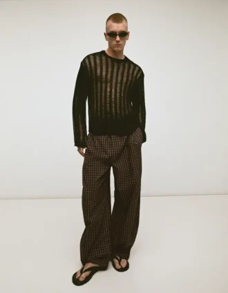 Checked Jogger Trousers Checked Jogger Trousers