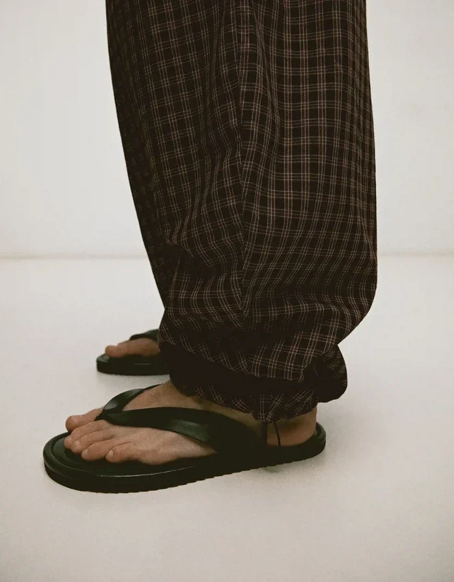 Checked Jogger Trousers Checked Jogger Trousers