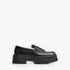 Chunky Sole Loafer with Buckle – Smart Shoes