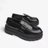Chunky Sole Loafer with Buckle – Smart Shoes