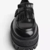 Chunky Sole Loafer with Buckle – Smart Shoes