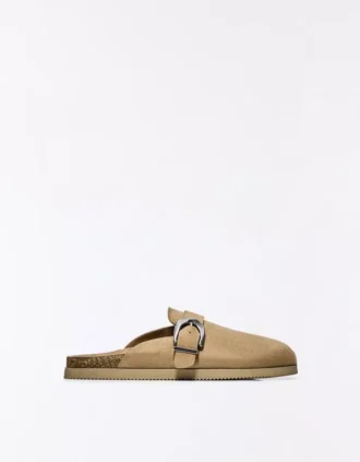 Clog with Buckle Detail Clog with Buckle Detail