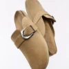 Clog with Buckle Detail