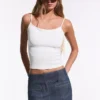Contrast Striped Strappy Top Contrast Striped Strappy Top