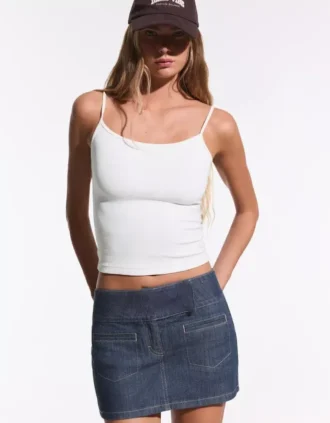 Contrast Striped Strappy Top