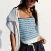 Contrast Striped Strappy Top – Combo Wins % Contrast Striped Strappy Top – Combo Wins %