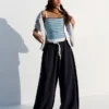 Contrast Striped Strappy Top – Combo Wins % Contrast Striped Strappy Top – Combo Wins %