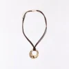 Cord Necklace with Pendant – Jewelry Cord Necklace with Pendant – Jewelry