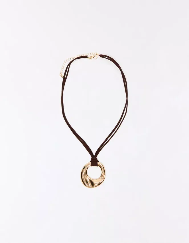 Cord Necklace with Pendant – Jewelry Cord Necklace with Pendant – Jewelry