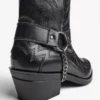 Cowboy Boot with Chain Detail – Ankle Boots – Men Cowboy Boot with Chain Detail – Ankle Boots – Men