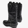 Cowboy Boot with Chain Detail – Ankle Boots – Men Cowboy Boot with Chain Detail – Ankle Boots – Men