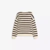 Crew Neck Striped Sweater Crew Neck Striped Sweater