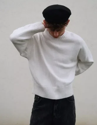 Crew Neck Sweater – #Bershkastyle – Men