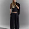 Crossover Waist Trousers