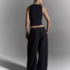Crossover Waist Trousers