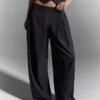 Crossover Waist Trousers